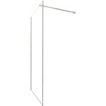 Ondee - zen - paroi de douche italienne - verre trempé 8mm - transparent - 80x200cm Ondee - zen - paroi de douche italienne - verre trempé 8mm - transparent - 80x200cm