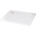 Ondee - zen - receveur de douche hestia - 80x120cm - r�sine - blanc - extra - plat - antid�rapant