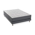 Les tendances - deko dream ensemble matelas + sommier 140x190 cm - mousse memoire - 28cm - 5 zones - ...
