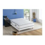 Deko dream - ensemble matelas + sommier dtente 140x200cm - ressorts - 7 zones - 24cm - equilibr