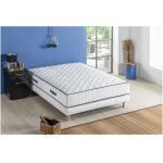 Deko dream - ensemble matelas + sommier dtente 140x200cm - ressorts - 7 zones - 24cm - equilibr