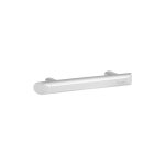 Barre d'appui droite - blanc mat siege de douche : blanc mat - 300mm Barre d'appui droite - blanc mat siege de douche : blanc mat - 300mm