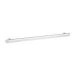 Barre d'appui droite - blanc mat siege de douche : blanc mat - 600mm Barre d'appui droite - blanc mat siege de douche : blanc mat - 600mm