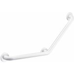 Delabie - barre de relvement coude 135 basic epoxy blanc 32 400x400