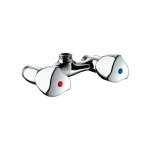 Delabie - m�langeur de douche mural laiton chrom� m1 / 2entraxe 110 mm