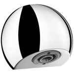 Delabie - pomme de douche round inviolable m1 / 2 pour panneau de 1 � 15 mm laiton chrom�