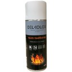 Delkolor peinture haute temprature en arosol - 400ml couleur: blanc