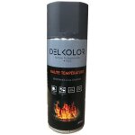 Delkolor - peinture haute temp�rature en a�rosol - 400ml couleur: gris
