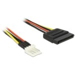 Delock - cble de raccordement alimentation [1x alimentation sata mle 15 ples - 1x floppy mle 4 ples] ...