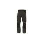 Delta plus - pantalon de travail mach 5, xl, 90 / 98cm mixte, noir, gris ( prix pour 1 )