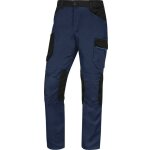 Delta plus - pantalon de travail multipoches mach 2 v3 bleu marine / bleu roi t2xl m2pa3bmxx