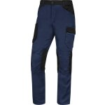 Delta plus - pantalon de travail multipoches mach 2 v3 bleu marine / bleu roi tl m2pa3bmgt