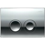 Delta25 - plaque de d�clenchement, chrome brillant 115. 125. 21. 5 - geberit