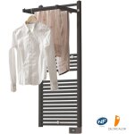 Deltacalor ? s�che - serviette �lectrique 750w ? h142. 3 x l50 cm ? acier � fluide thermovecteur ? protection ...