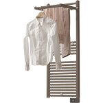 Deltacalor ? s�che - serviettes �lectrique 750w ? h142. 3 x l50 cm ? acier thermovecteur avec �tendoir ...