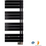 Deltacalor ? s�che - serviettes �lectrique 500w ? asym�trique � lames plates ? thermostat digital lcd ...