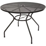 Dema - table ronde en métal maillé 'los angeles' ø 100 cm Dema - table ronde en métal maillé 'los angeles' ø 100 cm