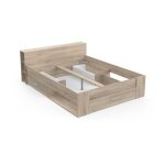 Les tendances - demeyere - lit adulte 140 x 190 cm - chene kronberg - oxygene Les tendances - demeyere - lit adulte 140 x 190 cm - chene kronberg - oxygene