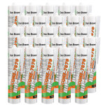 Den braven - 25x mastic silicone neutre btiment 7070 plus gris anthracite 300ml