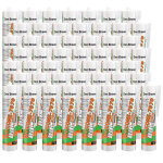Den braven - 50x mastic silicone neutre btiment 7070 plus translucide 300ml