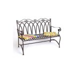 Denk - banc banc de jardin métallique 'roma' 18940 l - 119 cm Denk - banc banc de jardin métallique 'roma' 18940 l - 119 cm
