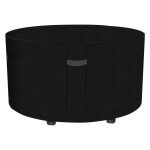 Bache table de jardin ronde housse pour table de jardin imperm�able anti - uv oxford robuste protection ...
