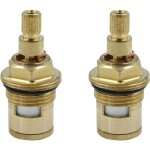 Denuotop - tte a disques cramique cartouches cramique, faucet valve top universelles de rechange pour ...