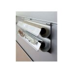Drouleur aluminium 2 niveaux - dcor : argent - largeur : 200 mm - hauteur : 137 mm - profondeur : 70 ...