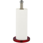 Relaxdays - d�rouleur non fixe essuie - tout, acier inoxydable, support pour la cuisine, hxd : 35 x 15 ...