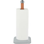 D�rouleur non fixe essuie - tout, acier inoxydable, support pour cuisine, hxlxp: 36 x 15 x 15 cm, blanc ...
