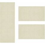 Karat - descente de lit dynasty cr�me 1 tapis 67 x 330 cm + 2 tapis 67 x 130 cm