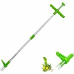 Dsherbeur 100 cm aluminium, garden stand - up  long manche telescopique uproot remover, arrache mauvaise ...