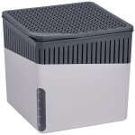 Dshumidificateur d'air, absorbeur d'humidit cube, rechargeable, 1000 g, plastique gris
