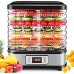 Déshydrateur alimentaire 8 plateaux 400 w, déshydrateur de légume de fruit avec minuterie et réglages ... Déshydrateur alimentaire 8 plateaux 400 w, déshydrateur de légume de fruit avec minuterie et réglages ...