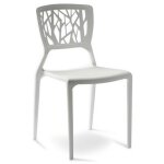 Designetsamaison - chaise design blanche - verdi