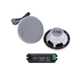 Kit 2 haut - parleurs 80w tanche + amplificateur bluetooth