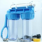 Kit robinet potabilisation et filtration uv complet 6w 300 litres / heure