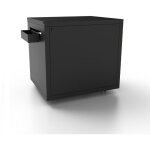 Desserte roulante pour plancha forge adour - acier noir Desserte roulante pour plancha forge adour - acier noir