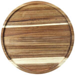 Dessous d'assiette  acacia  32cm marron