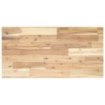 Dessus de meuble de salle de bain non trait� bois d'acacia vidaxl