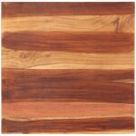 Dessus de table bois massif d'acacia 15 - 16 mm 70x70 cm vidaxl