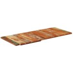 Dessus de table rectangulaire 60x140 cm 25 - 27 mm bois r�cup�r�