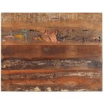 Dessus de table rectangulaire 70x90 cm 15 - 16 mm bois rcupr