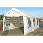 Destockoutils - 3x6m tente de rception blanc pvc 480 barnum chapiteau
