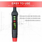 D�tecteur de fuite de gaz portable d�tecteur de gaz combustible avec alarme sonore et visuelle pour tous ...
