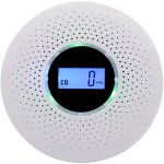 D�tecteur de fum�e, d�tecteur combin� de fum�e et de monoxyde de carbone, alarme composite avec avertissement ...