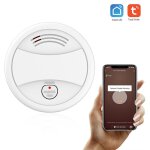 Détecteur de fumée wifi capteur d'alarme incendie intelligent système de sécurité sans fil vie intelligente ... Détecteur de fumée wifi capteur d'alarme incendie intelligent système de sécurité sans fil vie intelligente ...