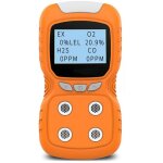 Dtecteur de gaz analyseur de testeur de compteur de moniteur  4 gaz dtecteur de gaz portable moniteur ...
