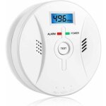 D�tecteur de monoxyde de carbone - alarme co - alarme monoxyde de carbone - affichage lcd - alarme sonore ...