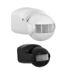 Dtecteur de mouvement extrieur 165 tanche ip44 - couleur du dtecteur - blanc - ip44 usage extrieur ...